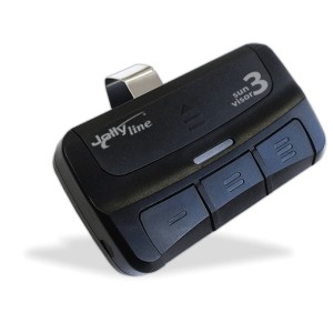 Jolly line 2167 Sun Visor 3 Multi - Τηλεχειριστήριο πολλαπλών συχνοτήτων Τηλεχειριστήρια γκαραζόπορτας Onetrade